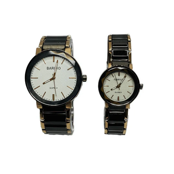 Couple New Arrival Premium Classic Luxury Stainless Steel Analog Watch for Men & Boys – Timeless Style and Durability