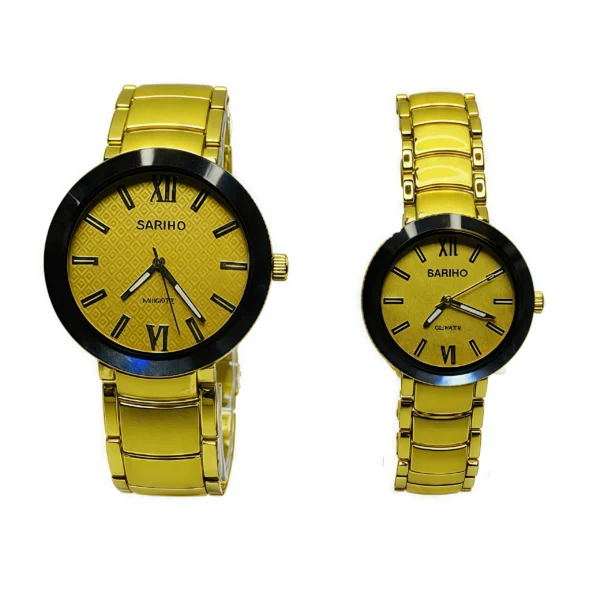 Elegant Couple Watches Set of 2 with Leather Box – The Perfect Gift for Loving Couples